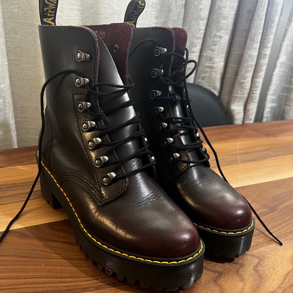 Doc marten Leona boot - Burgundy